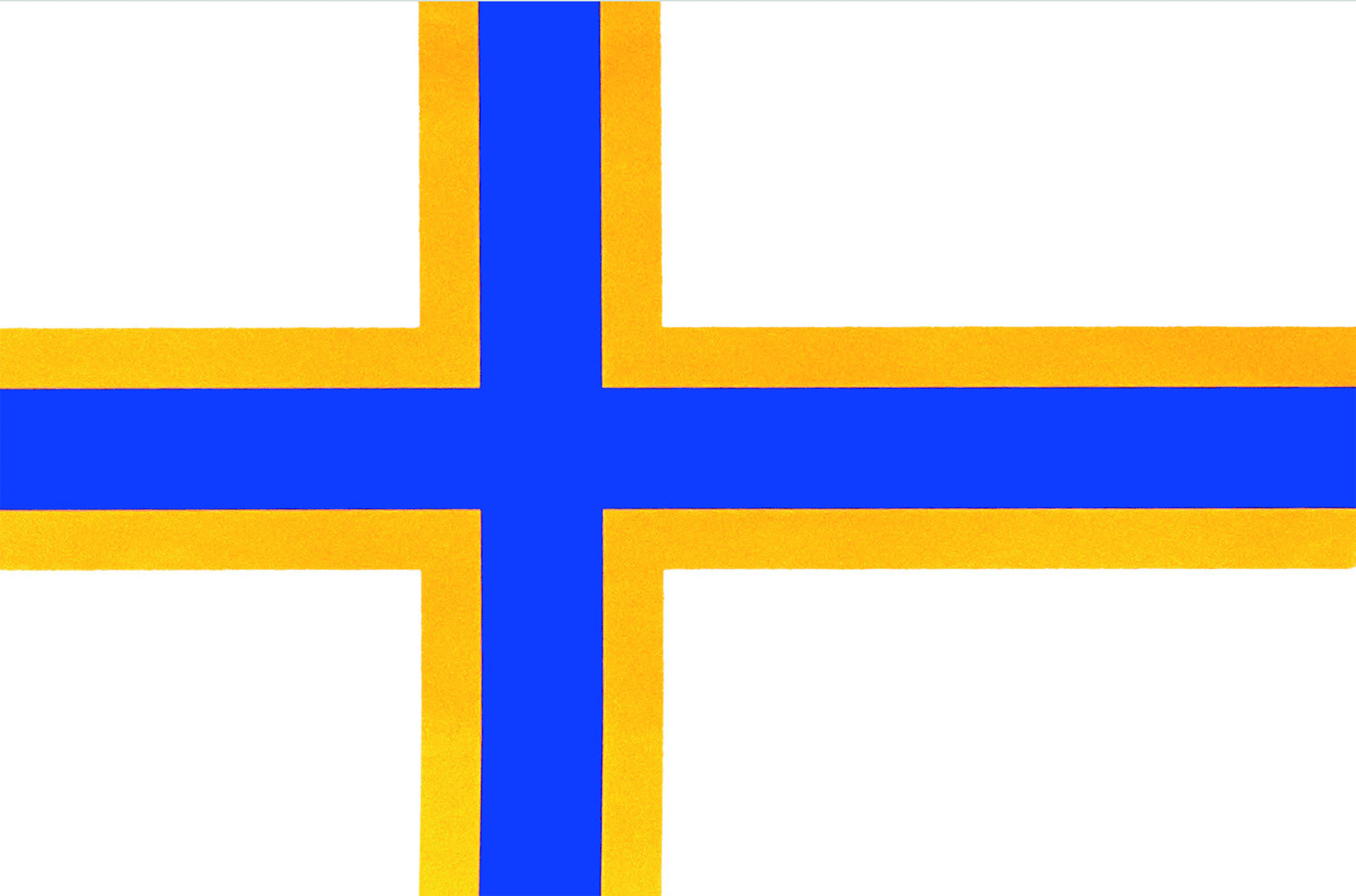 Bild på sverigefinska flaggan 